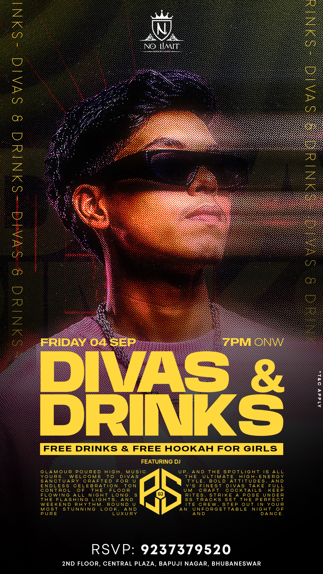 Divas and Drinks featuring DJ RS